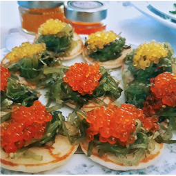 uova di trota e di salmerino