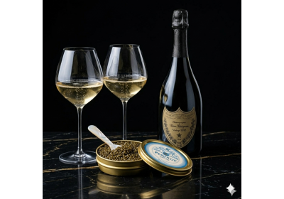 Il Matrimonio Perfetto: Caviale Osietra Iraniano Perunov e Dom Pérignon